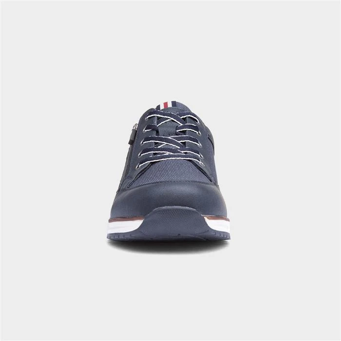 Relife Casey Mens Navy And Brown Casual Shoes
