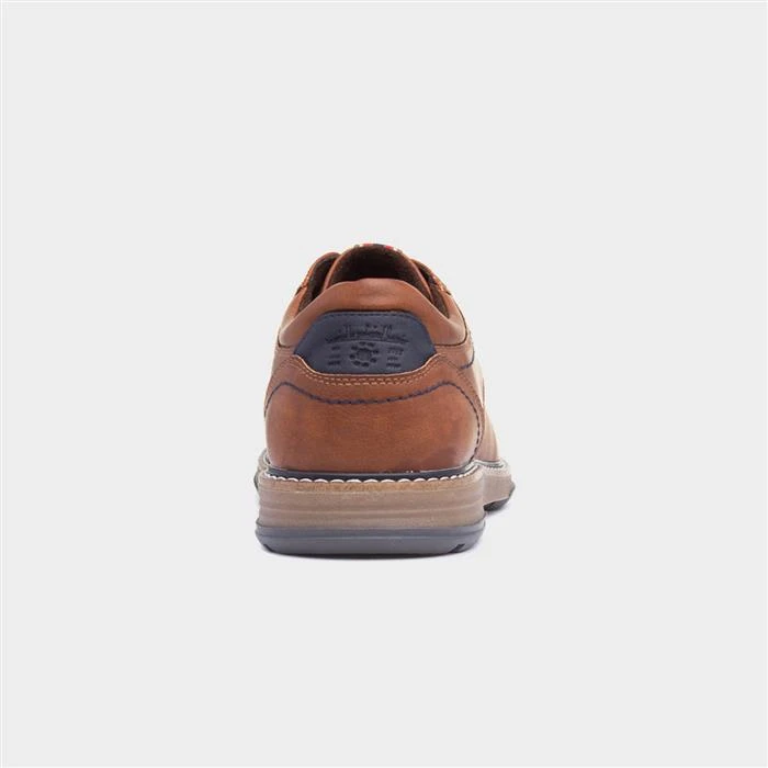 Relife Mikey Mens Tan Lace Up Shoe - Image 3