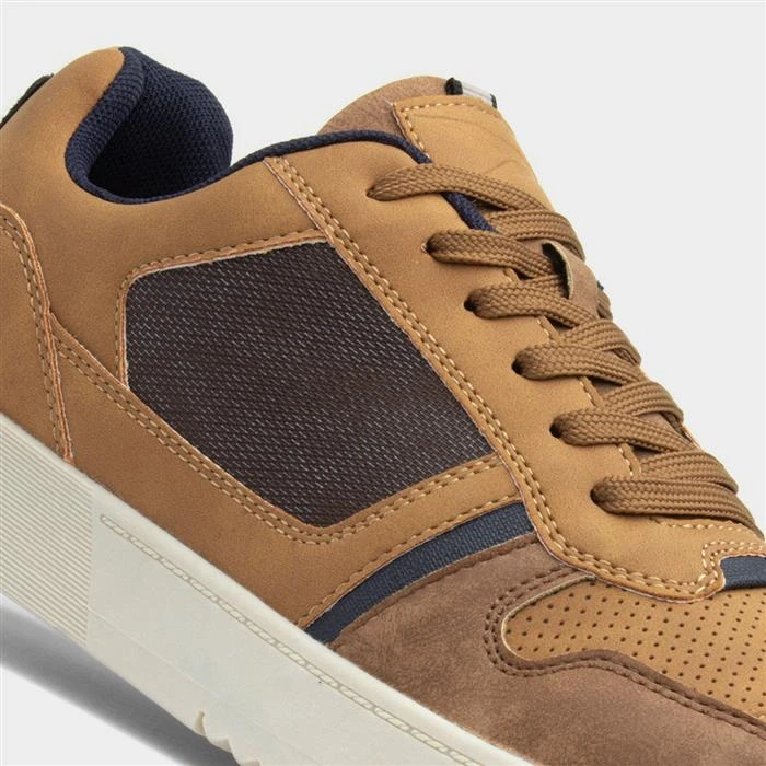 Osaga Bellingham Mens Tan Casual Trainer - Image 4