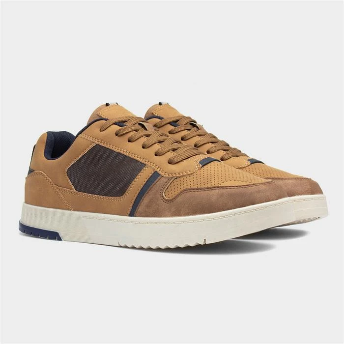 Osaga Bellingham Mens Tan Casual Trainer - Image 5