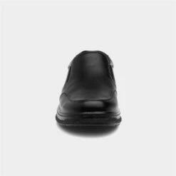 Hobos Buster Mens Black Slip On Shoe