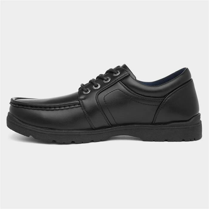 Urban Territory Ben Mens Lace Up Shoe In Black - Image 2