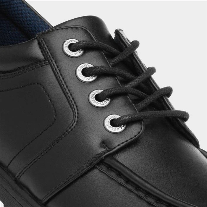 Urban Territory Ben Mens Lace Up Shoe In Black - Image 4