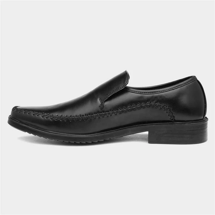 Beckett Blaine Mens Formal Slip On Shoe In Black - Image 2