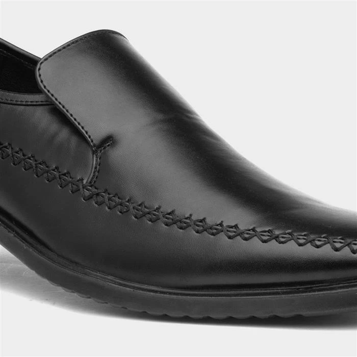 Beckett Blaine Mens Formal Slip On Shoe In Black - Image 4