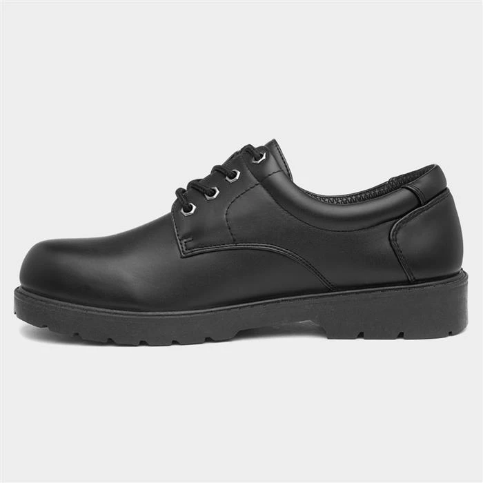 Urban Territory Lace Up Mens Black Shoe - Image 2