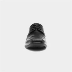 Beckett Brook Mens Black Stitch Lace Up Shoe