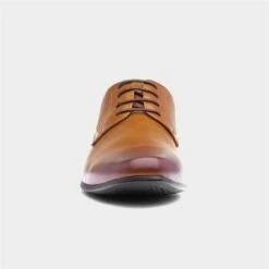 Beckett Basil Mens Tan Gibson Lace Up Shoes