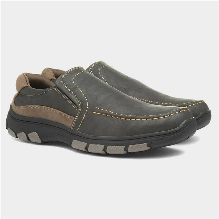Cushion Walk Mens Brown Slip On Shoe - Image 5