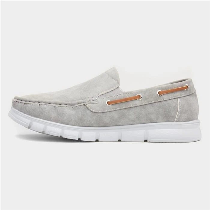 Cushion Walk Declan Grey Slip On Loafer - Image 2