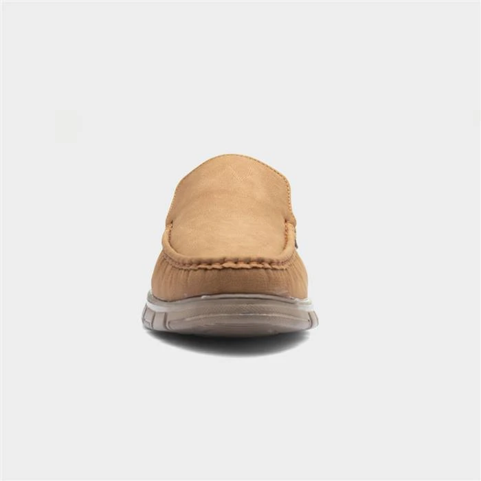 Cushion Walk Declan Mens Casual Tan Slip On Shoes