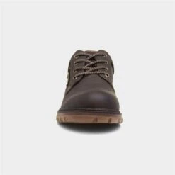 Relife Lee Mens Brown Lace Up Memory Foam Shoes