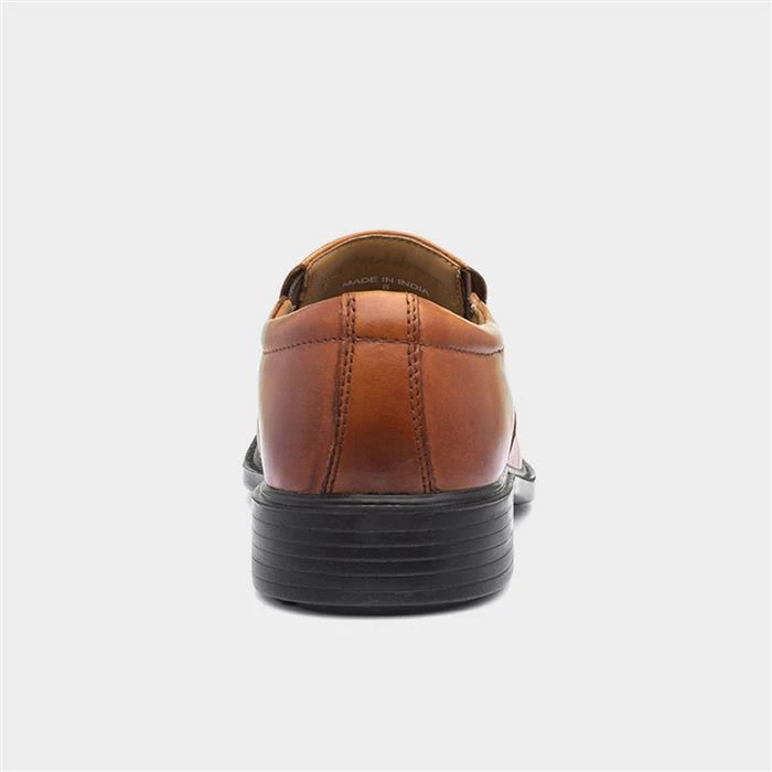 Easy Flex Gypsum Mens Tan Leather Shoe - Image 3