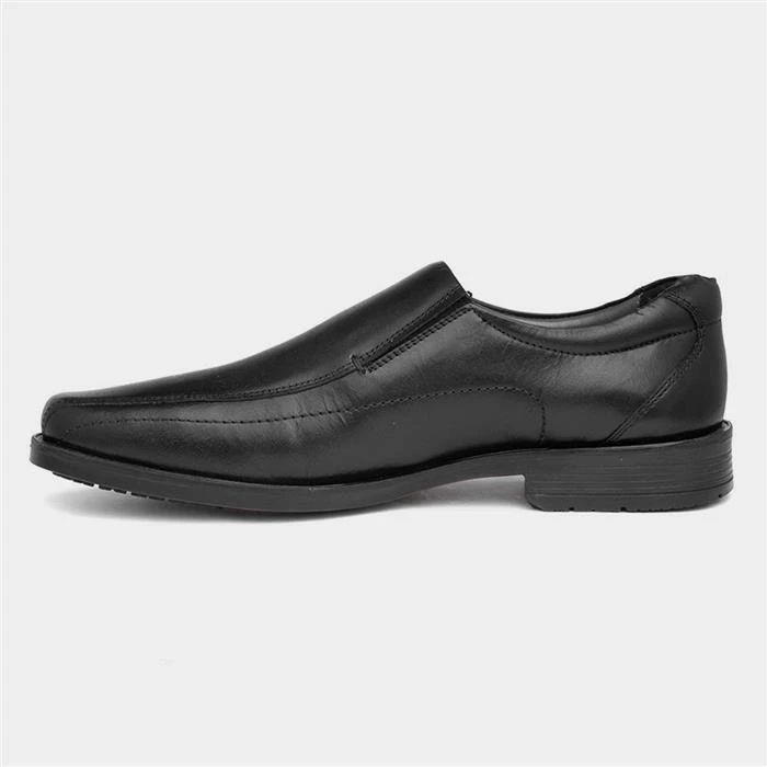 Hush Puppies Holborn Mens Formal Black Shoe - Image 2