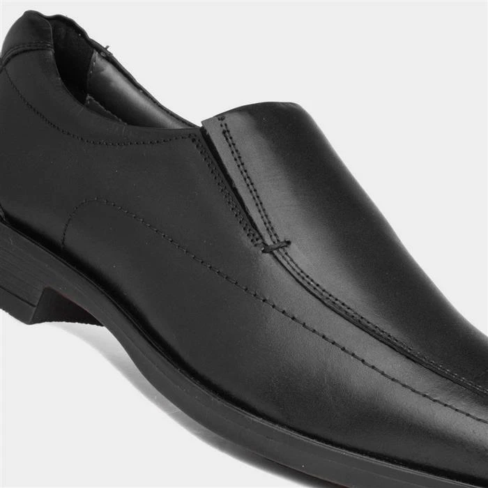 Hush Puppies Holborn Mens Formal Black Shoe - Image 4