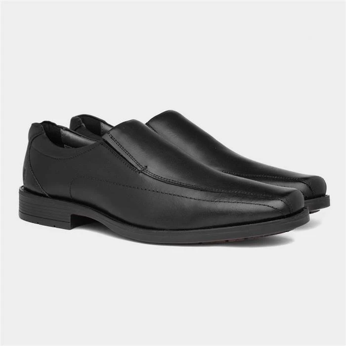 Hush Puppies Holborn Mens Formal Black Shoe - Image 5