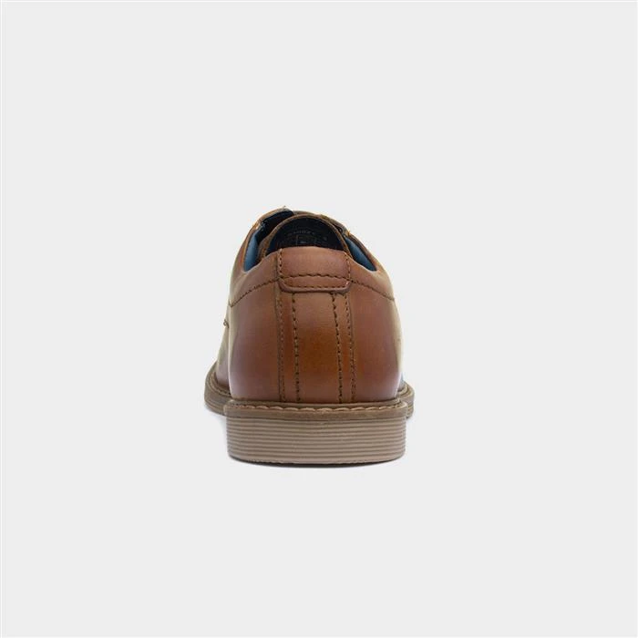 Red Level Mens Tan Leather Lace Up Shoe - Image 3