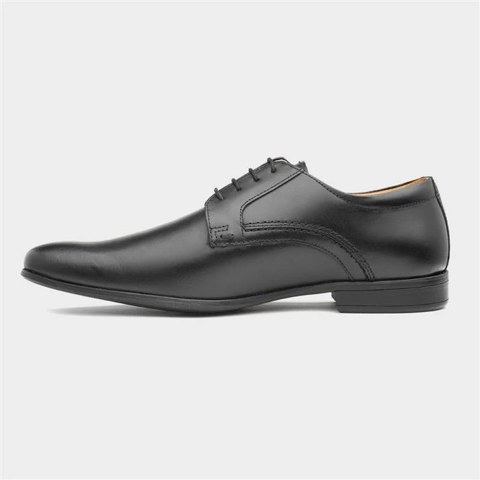 Thomas Crick Ormond Mens Black Leather Shoe - Image 2