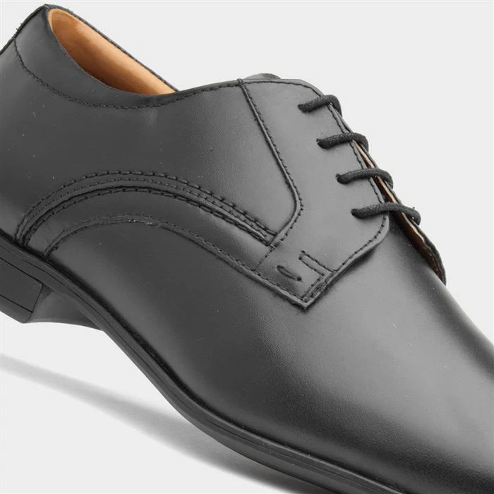 Thomas Crick Ormond Mens Black Leather Shoe - Image 4
