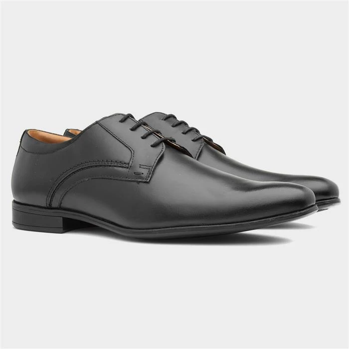 Thomas Crick Ormond Mens Black Leather Shoe - Image 5