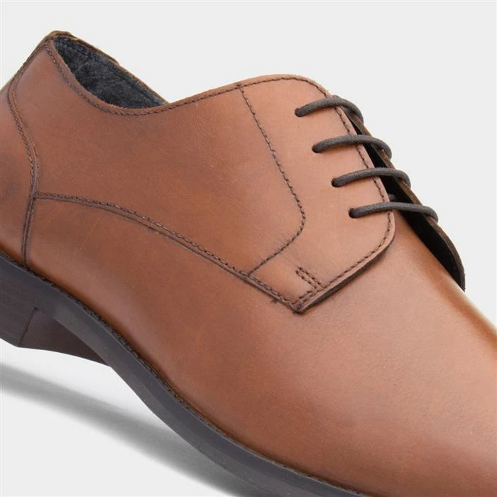 Thomas Crick Falcon Mens Tan Leather Shoes - Image 4