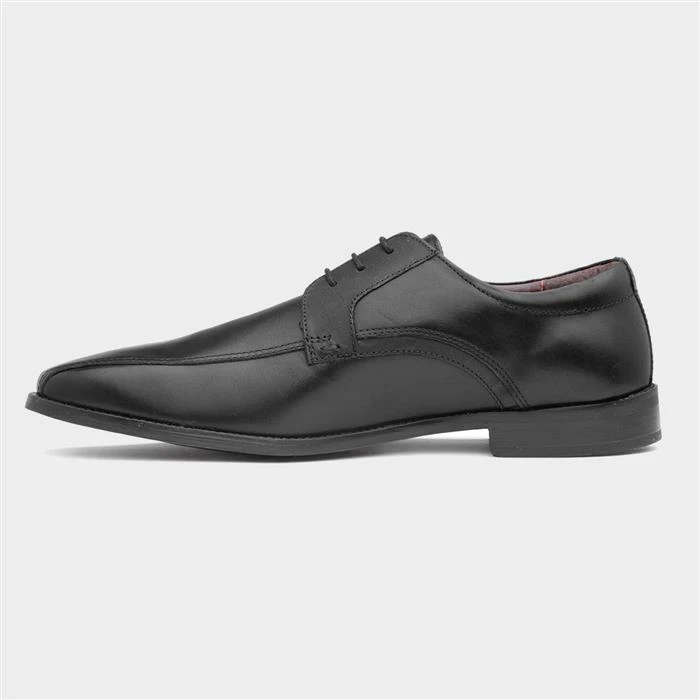 Thomas Crick Hutton Mens Black Leather Shoe - Image 2