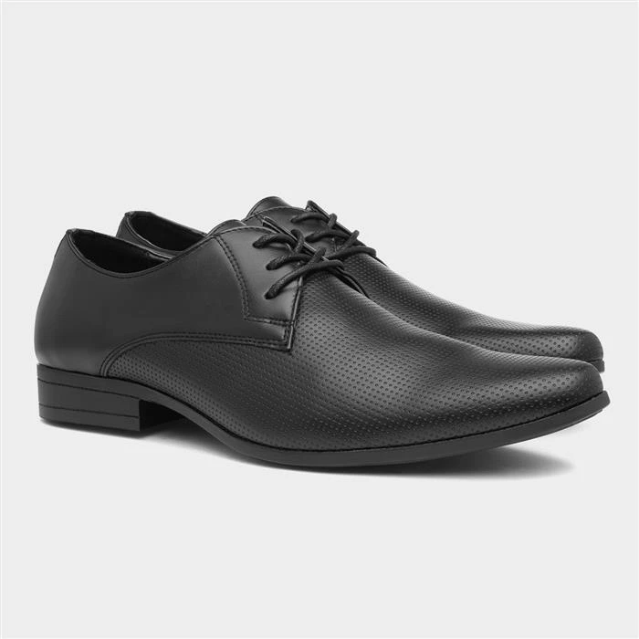 Beckett Bruno Lace Up Mens Formal Shoe In Black - Image 5