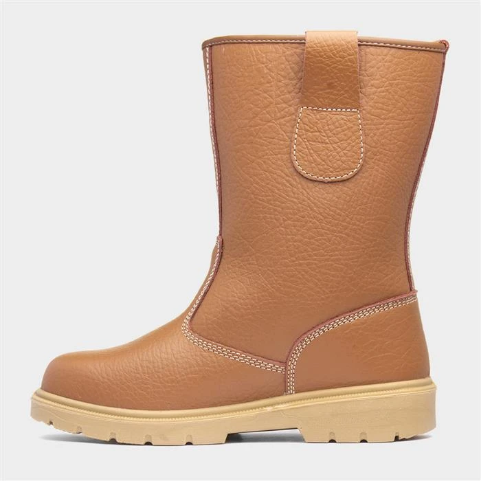 EarthWorks Bracket Mens Tan Rigger Boot - Image 2