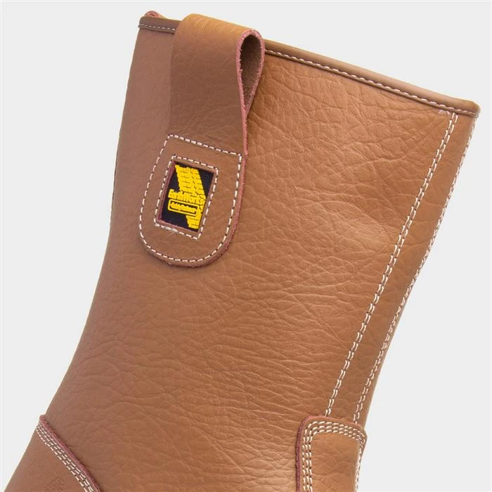 EarthWorks Bracket Mens Tan Rigger Boot - Image 4