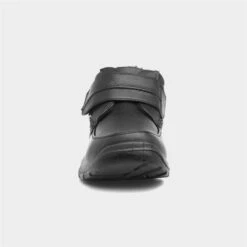 Hobos Brendan Mens Black Easy Fasten Casual Boot