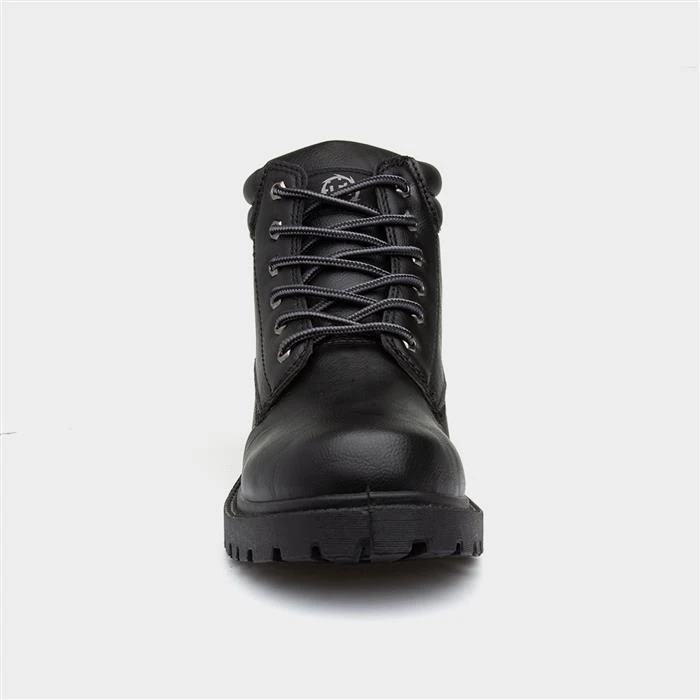 Urban Territory Mens Black Lace Up Boot