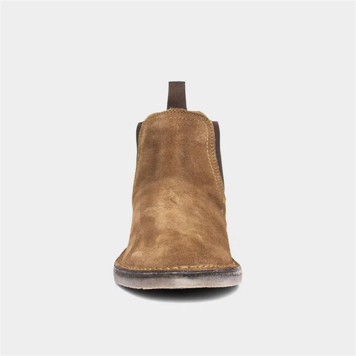 Hush Puppies Shaun Mens Tan Suede Chelsea Boot