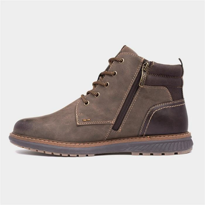 Relife Thomas Mens Brown Boot - Image 2