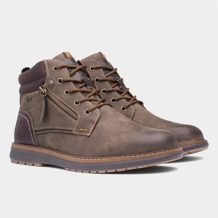 Relife Thomas Mens Brown Boot - Image 5