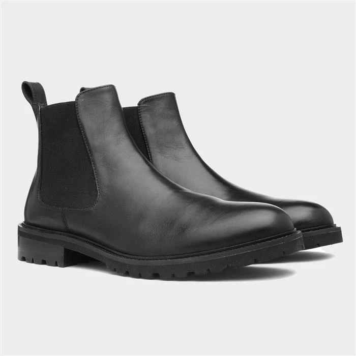 Stone Creek Leeds Mens Black Chelsea Boot - Image 5