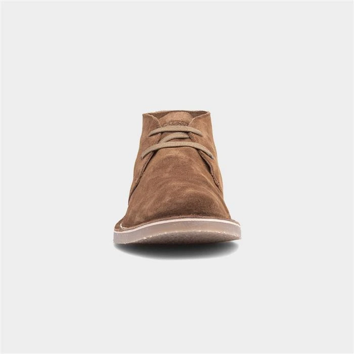 Catesby Ryan Mens Tan Leather Desert Boot