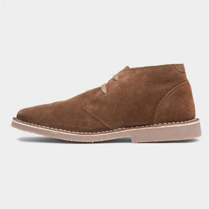 Catesby Ryan Mens Tan Leather Desert Boot - Image 2