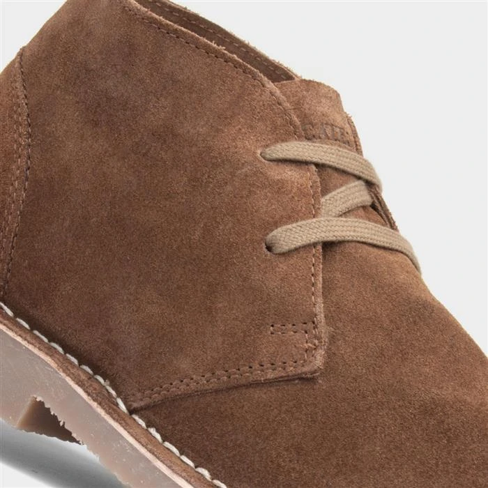 Catesby Ryan Mens Tan Leather Desert Boot - Image 4
