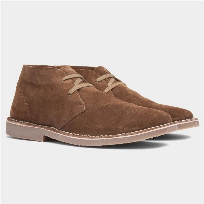Catesby Ryan Mens Tan Leather Desert Boot - Image 5