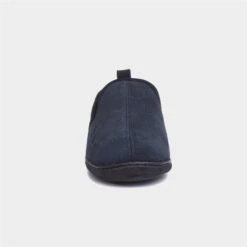 Hush Puppies Arnold Mens Navy Full Slipper
