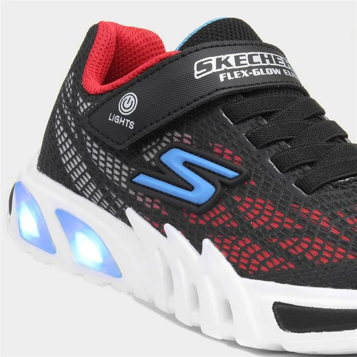 Skechers Flex Glow Elite Vorlo Kids Trainers - Image 4