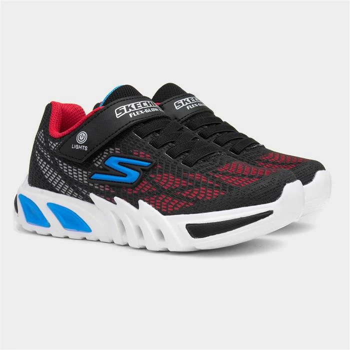Skechers Flex Glow Elite Vorlo Kids Trainers - Image 5