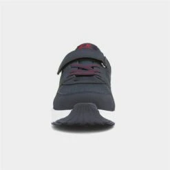XL Lomond Kids Navy And Red Easy Fasten Trainer