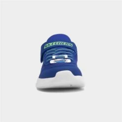 Skechers Bounder Tech Kids Blue Trainer