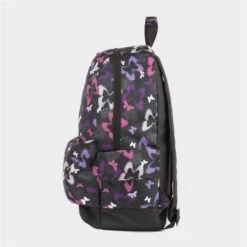 Lilley Morley Black Butterfly Print Backpack